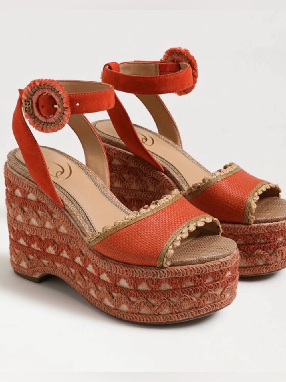 Sam Edelman Amber Platform Wedge Sandals Size 10
